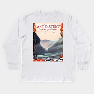 Lake District national park Cumbria Kids Long Sleeve T-Shirt